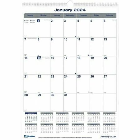 REDIFORM OFFICE PRODUCTS CALENDAR, WALL, WH REDC171303